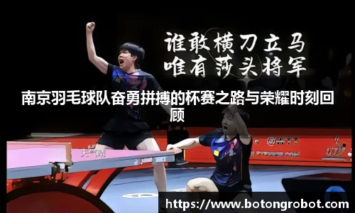 南京羽毛球队奋勇拼搏的杯赛之路与荣耀时刻回顾